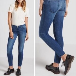 Current/Elliott Women's Blue Skinny Jeans